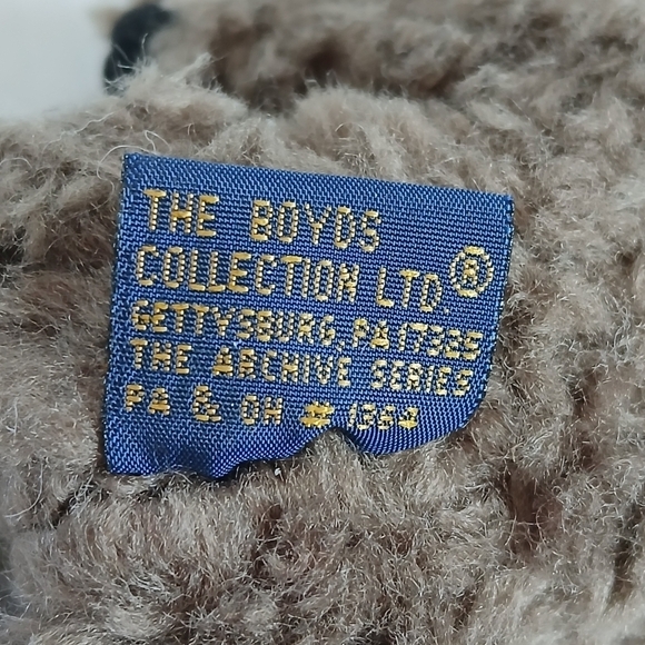 Boyds Archive Collection 1990-93 Simone w/Bearware Hat Original Tags Plush Toy - Picture 9 of 12